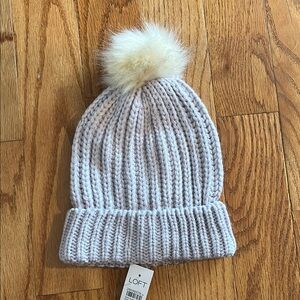 Loft Knit Beanie with Pom Pom